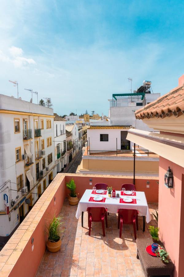 산루카데바라메다 Atico Imperial Garaje Gratis Centrico Terraza Aire Acond Solarium 2 Banos Wifi A 1Minuto De La Plaza Cabildo 아파트 외부 사진